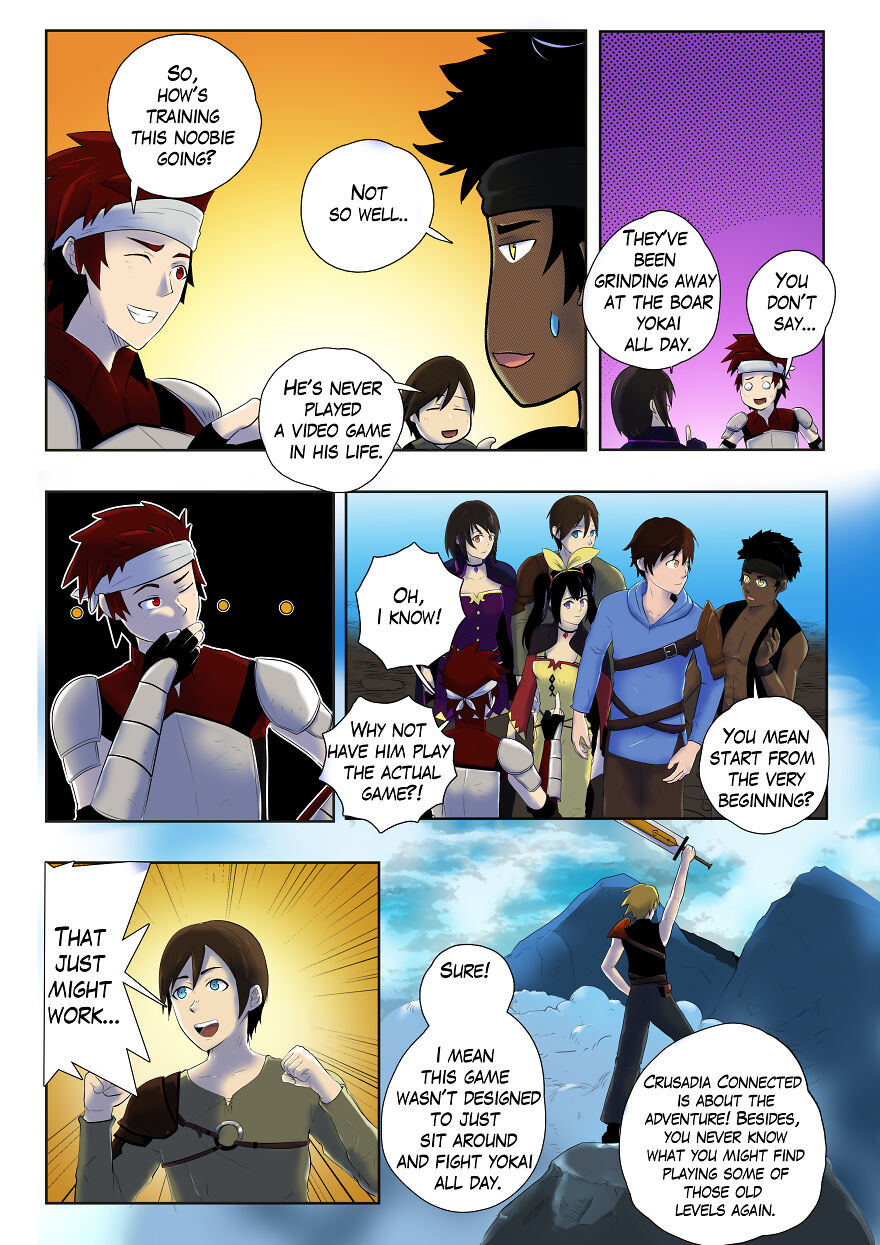 "Crusadia Connected" Chapter 4: Restart (26 Pics)