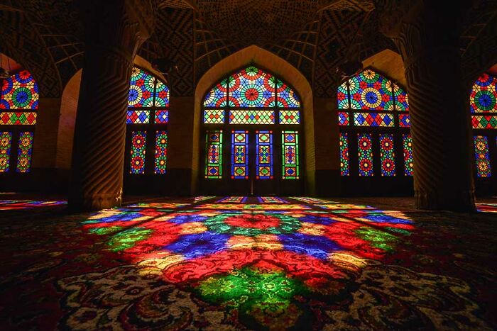 Mezquita Nasir-Ol-Molk en Chiraz