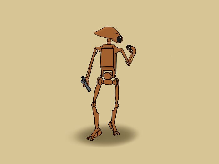 Pit Droid From Star Wars