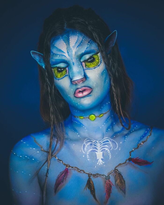 Extraordinary Makeup : A Couple Impressed Everyone With Their Great Artistic Skills ( 20 Pics )