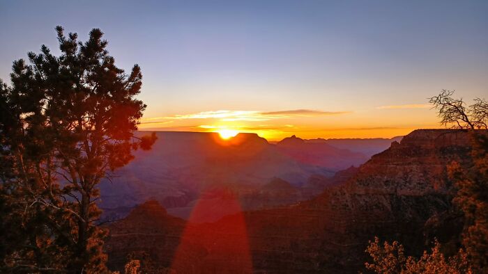 Sunrise At Grand Canyon National Park