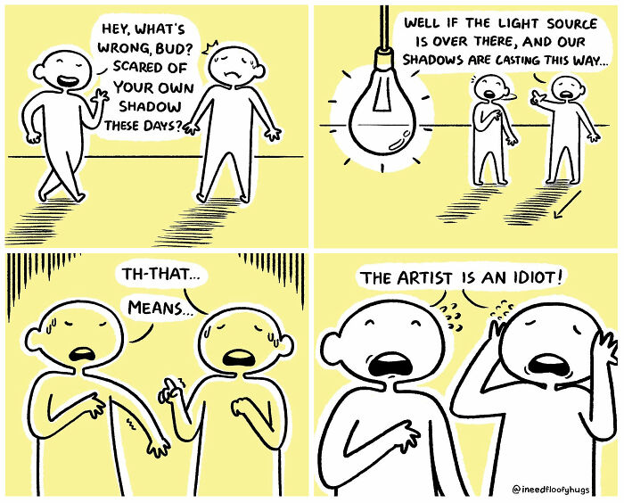 Guy Makes Funny Fight Illustrations Every Boy Can Relate To