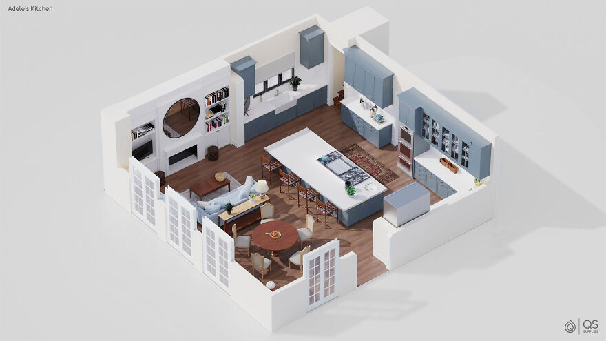 Designers Recreated Actual Kitchens Of These 7 Celebrities Designers Recreated Actual Kitchens Of These 7 Celebrities