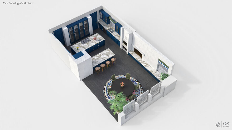 Designers Recreated Actual Kitchens Of These 7 Celebrities Designers Recreated Actual Kitchens Of These 7 Celebrities