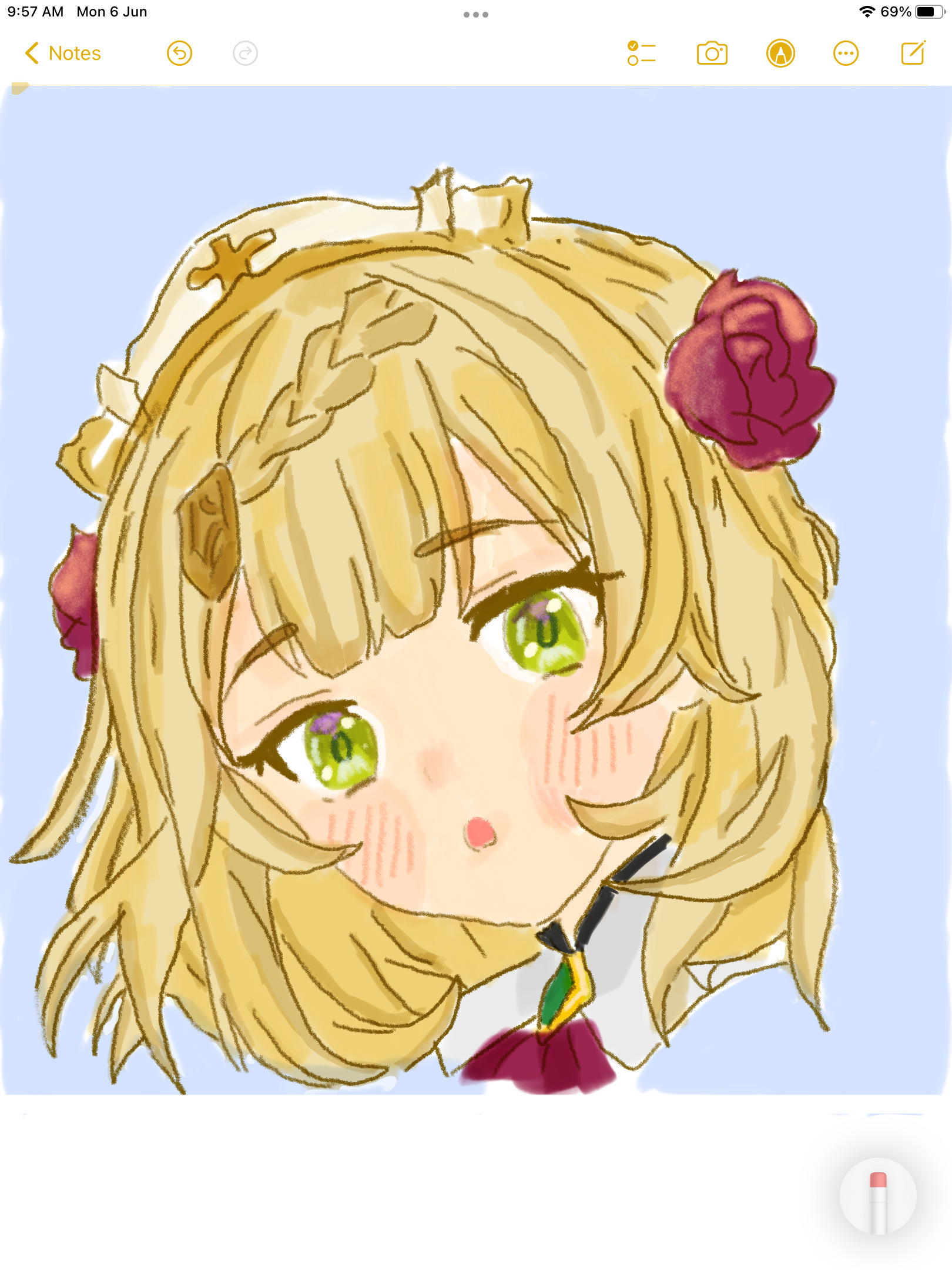 Hey Pandas, Post A Pic Of Some Anime That You Drew