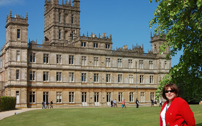 Highclere Castle, In Hampshire, UK. Better Known To Many As Downton Abbey