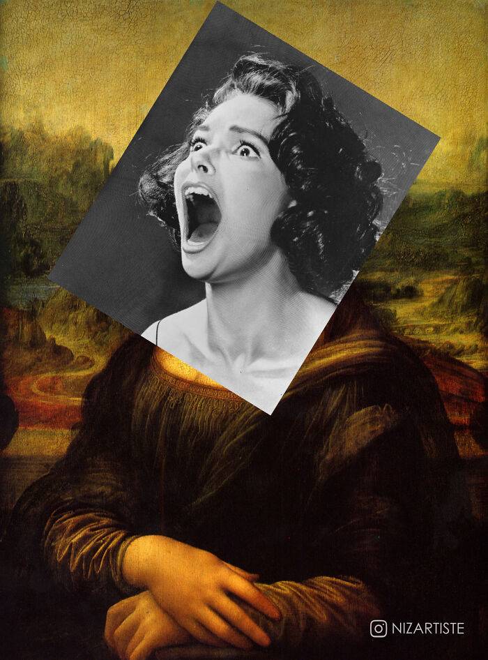 I Am A Graphic Designer And Collage Artist And I Make Fun Mashups Of Classical Paintings And Pop Culture (30 Pics)