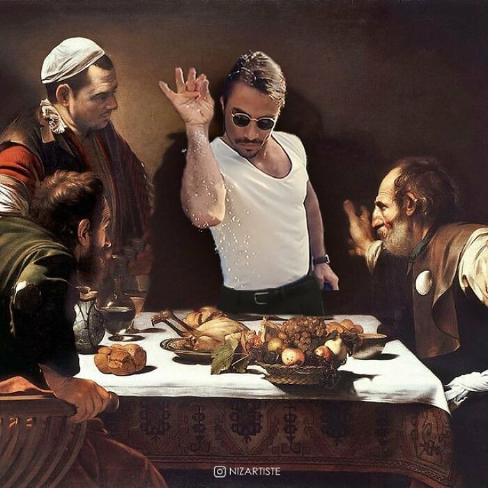 I Am A Graphic Designer And Collage Artist And I Make Fun Mashups Of Classical Paintings And Pop Culture (30 Pics)