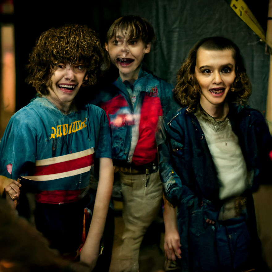 I Used AI To Create 15 Images Of The Hit Series Stranger Things