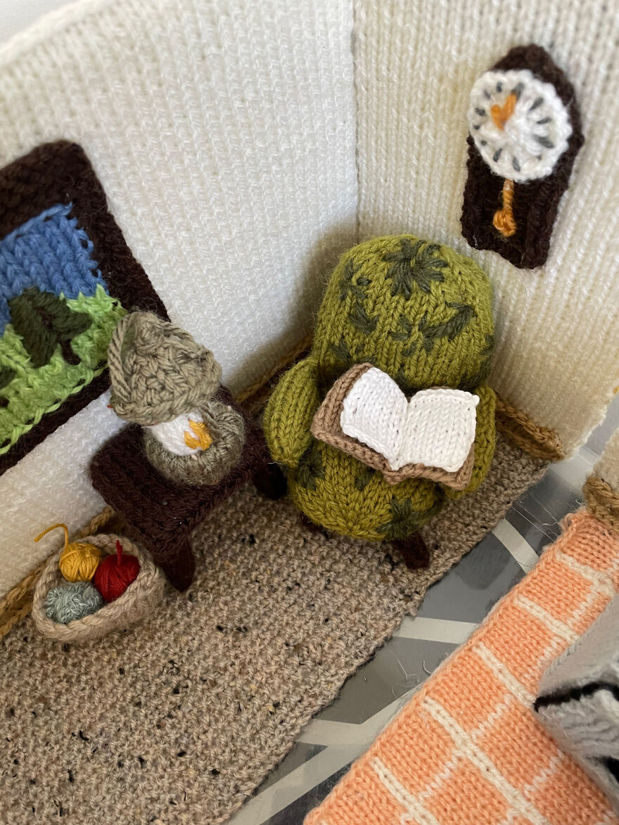I Knit A Tiny House And Now I Want To Shrink And Move In