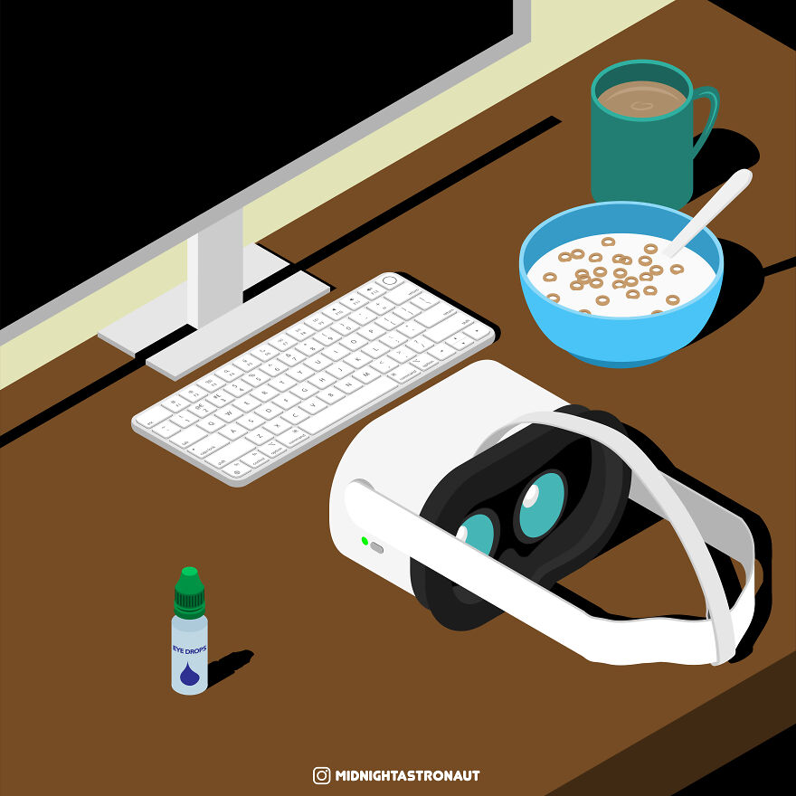 Working From Home - Metaverse Edition