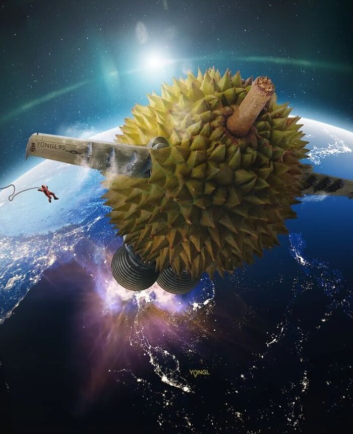 Durian Spaceship Incoming!