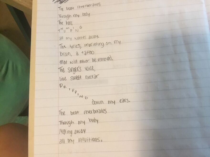 I Write Poetry About Things In My Life, And Here Are Some Of Them (3 Pics)