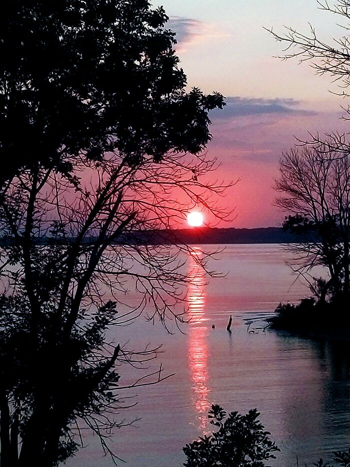 Sunset At Elk City Lake, August 2020