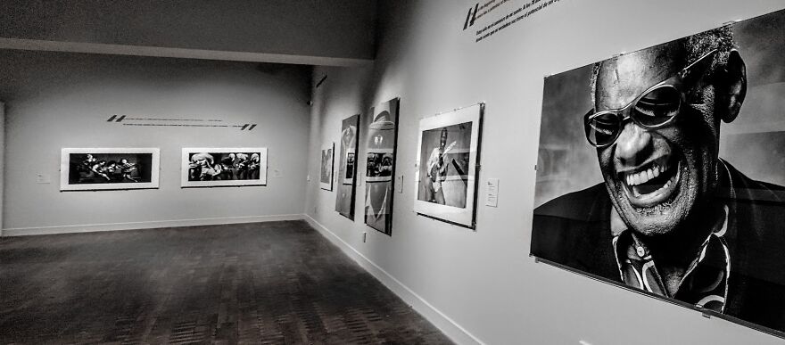 Photo Museum At Balboa...one Photo That Is Bw (Cellphone)