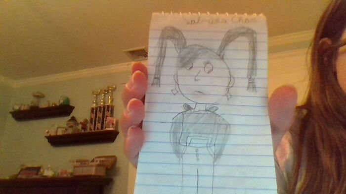 Sorry For The Blurry Photo. Just A Little Doodle I Made