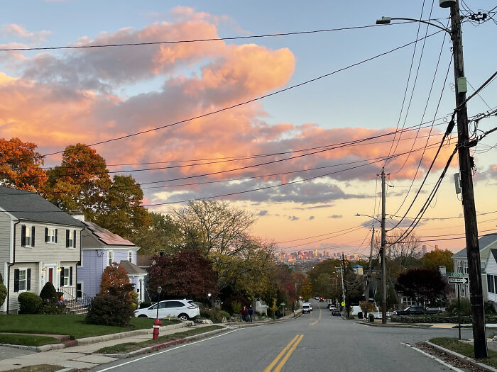 The Day The Clouds Were Orange