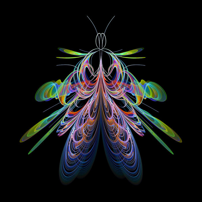 Insect Art Made With Fractals (12 Pics)