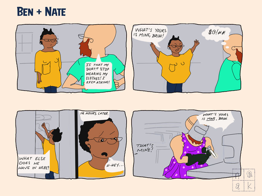 Writer's Sister Says Her Comics Are "Life Fodder Comically Displayed". Here Are Several.