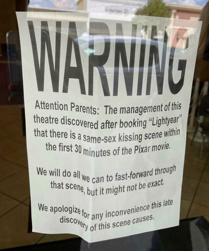 Outside A Movie Theater In Oklahoma