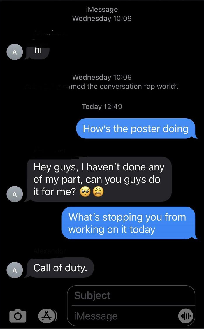 I F*cking Hate Group Projects
