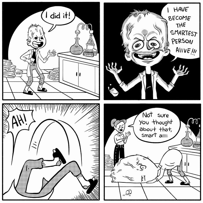 Playfully Surreal Comics Created By A Quebec Artist