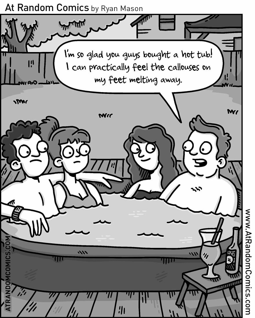 Ryan Mason's Hilarious Single-Panel Comics With Sudden Twists (New Pics)