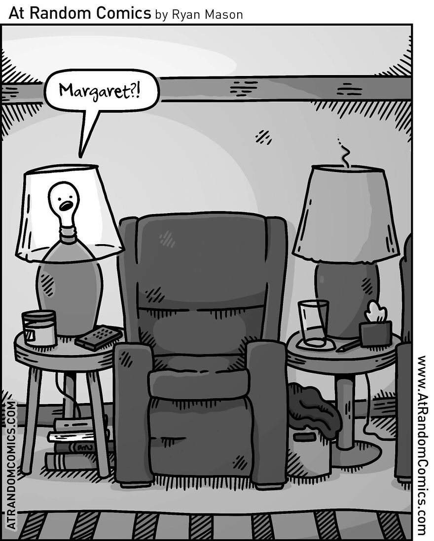 Ryan Mason's Hilarious Single-Panel Comics With Sudden Twists (New Pics)