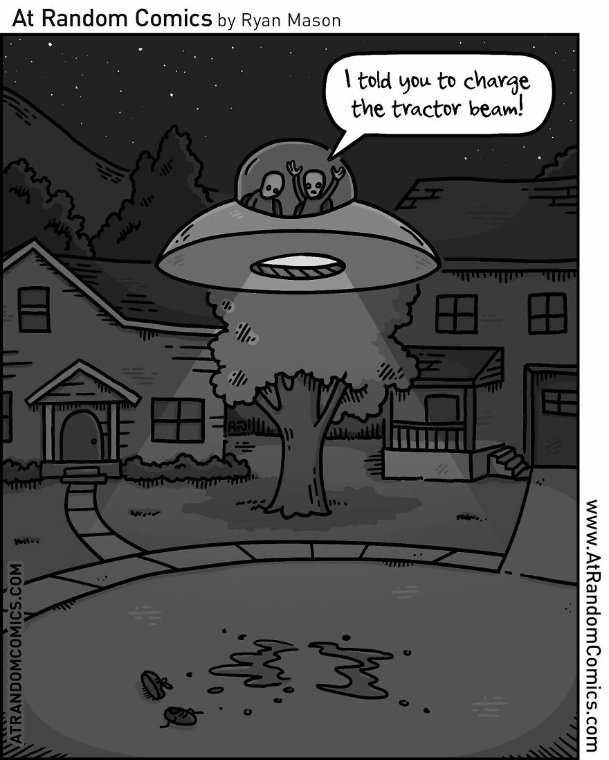 Ryan Mason's Hilarious Single-Panel Comics With Sudden Twists (New Pics)