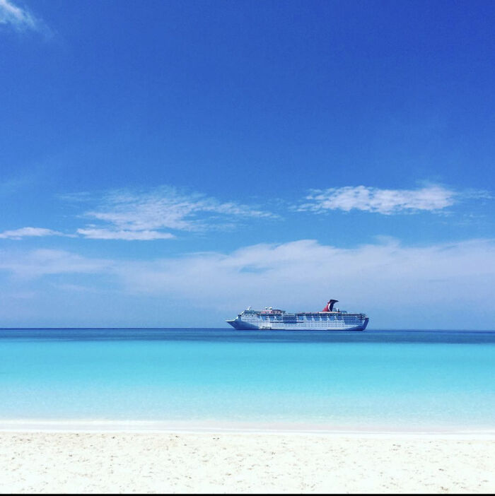 Half Moon Cay In The Bahamas. Absolutely Stunning