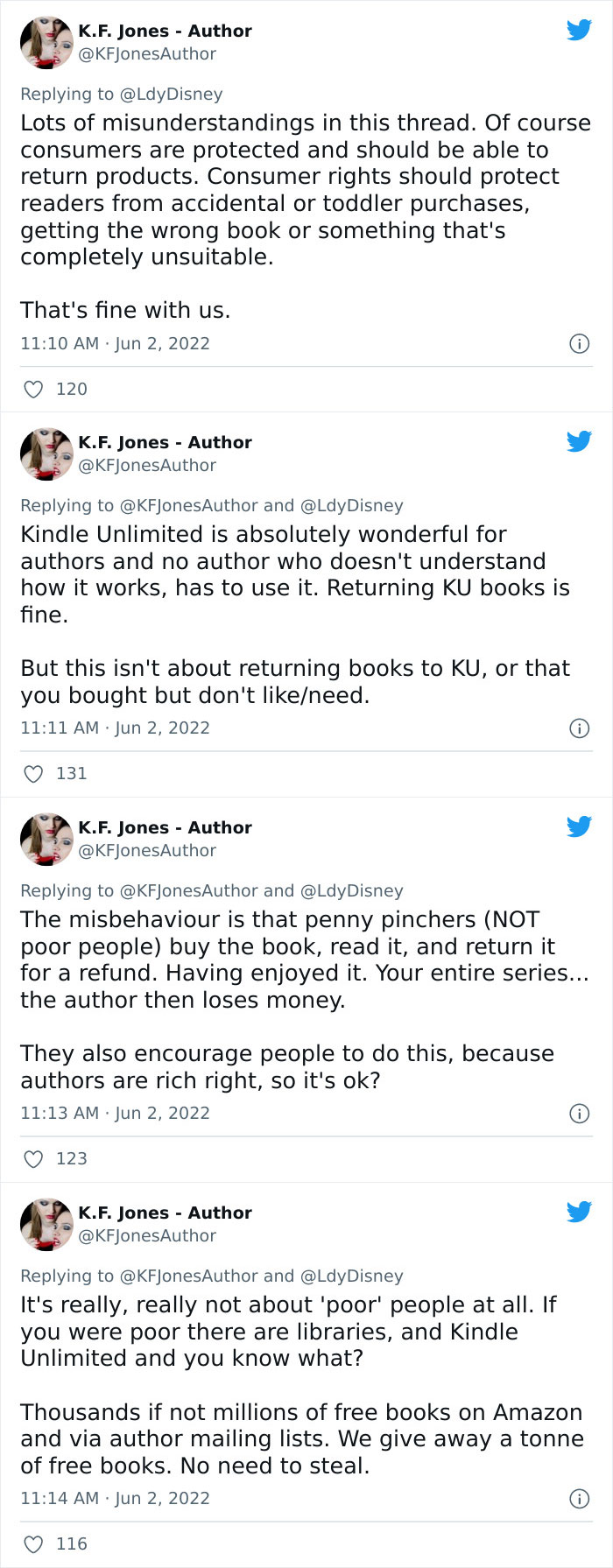 Writer Tweets About Owing Money To Amazon Because Readers Are Returning Their Finished eBooks, Sparks A Debate Among Online Users Writer Tweets About Owing Money To Amazon Because Readers Are Returning Their Finished eBooks, Sparks A Debate Among Online Users