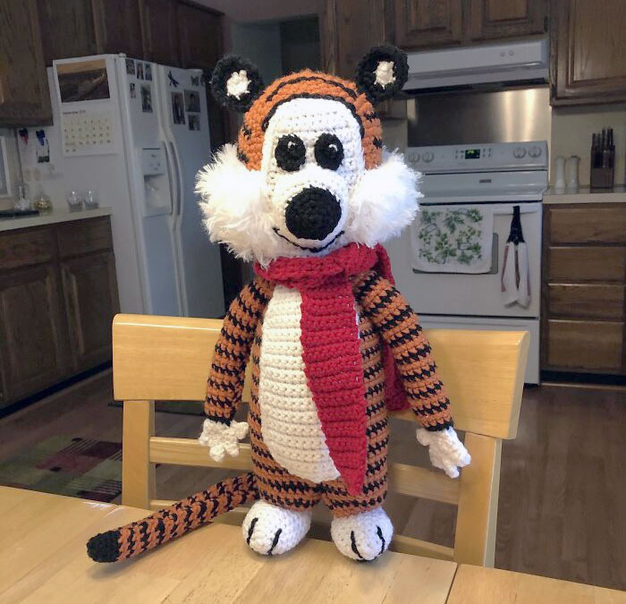My Mom Made Hobbes For My Son Calvin Who Is Due In January