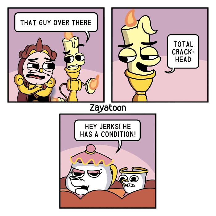 'zayatoon' Humorous Comics With Unexpected Endings