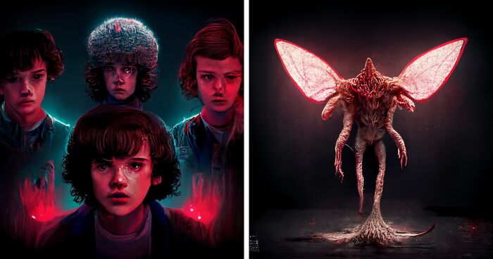 I Used AI To Create 15 Images Of The Hit Series Stranger Things