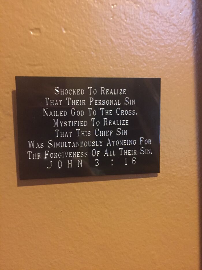 Woman Shares Pictures Of A Disturbingly Weird Airbnb She Stayed At Which Was Drenched In 'Hardcore' Christian Decor Woman Shares Pictures Of A Disturbingly Weird Airbnb She Stayed At Which Was Drenched In 'Hardcore' Christian Decor