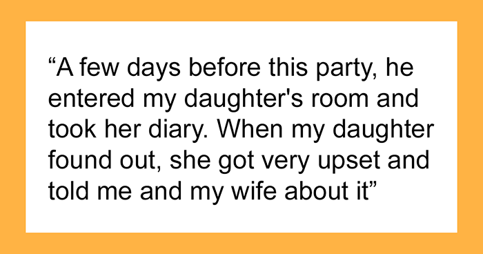 Stepfather Gives His Kid A Lesson For Offending His Stepsister By Not Letting Him Go To His Friend’s B-Day Party