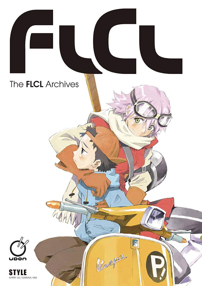 Poster of FLCL alien anime 
