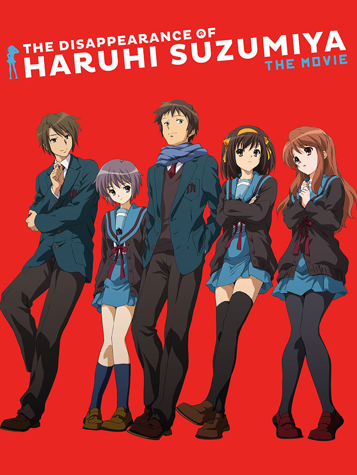 Poster of The Disappearance Of Haruhi Suzumiya alien anime 
