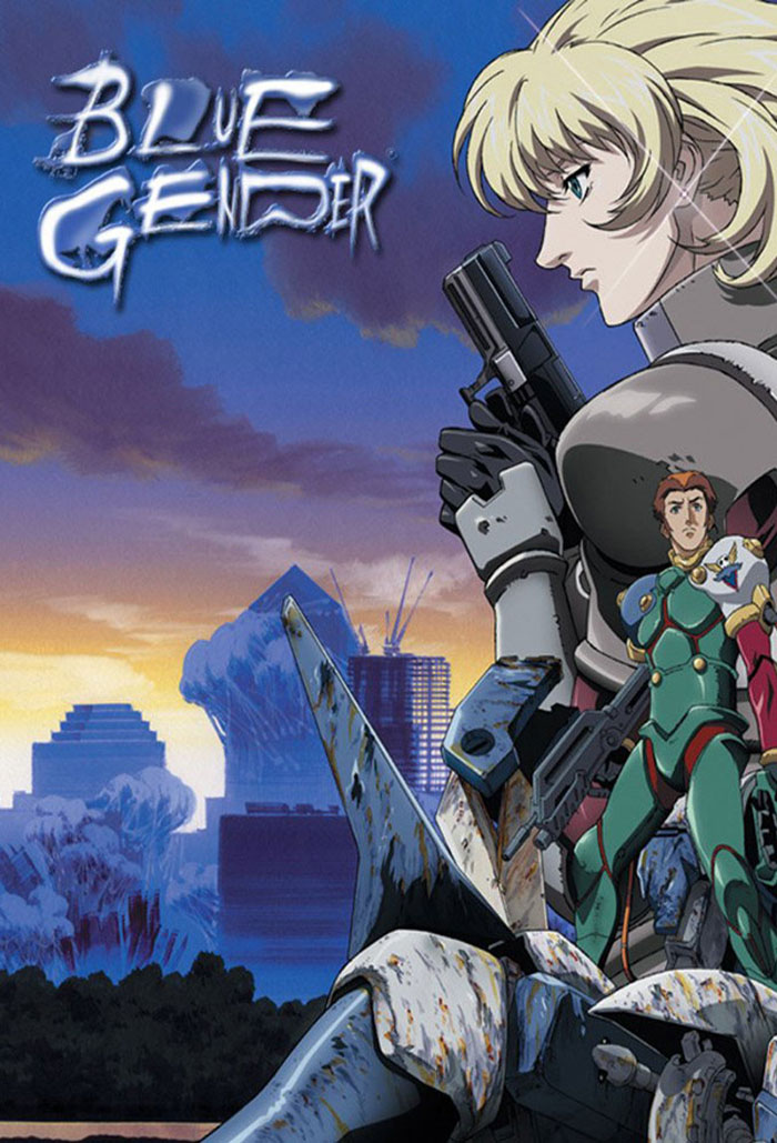 Poster of Blue Gender alien anime 