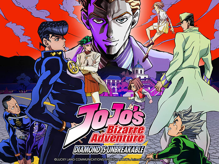 Poster of Jojo's Bizarre Adventure: Diamond Is Unbreakable alien anime 
