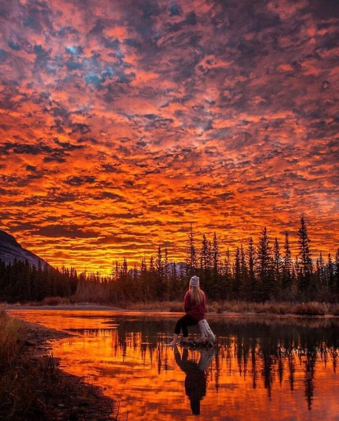 Magical Sunset, Banff National Park, Alberta, Canada