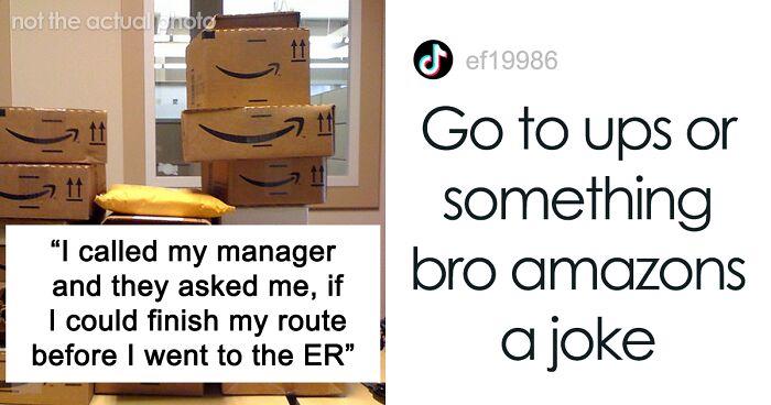 Amazon Rto Schedule Joke Amazon Driver Says Manager Asked Him To Finish His Route Before Heading ...