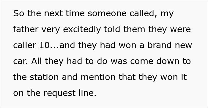 Family Gets Calls From Radio Listeners, Dad Promises Them Cars As Prizes After The Radio Station Refuses To Change The Way They Say Their Number Family Gets Calls From Radio Listeners, Dad Promises Them Cars As Prizes After The Radio Station Refuses To Change The Way They Say Their Number