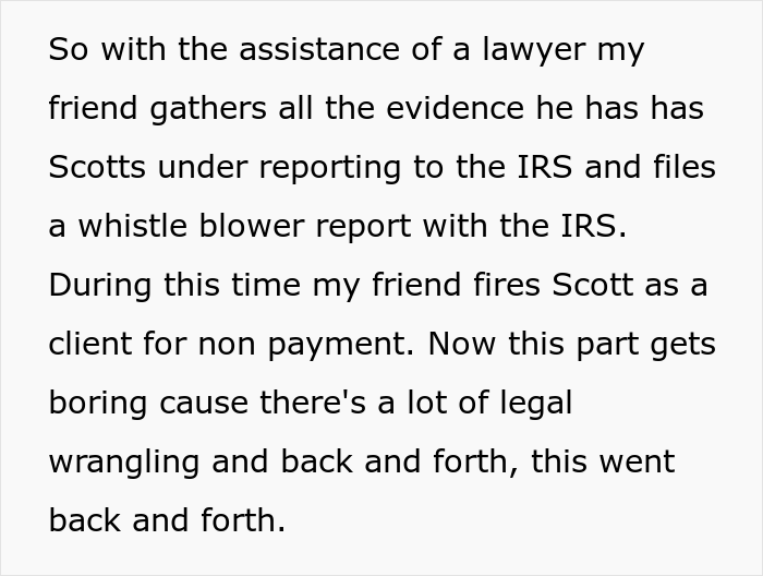 Accountant Finds Out Client Has "Skeletons In The Closet", Gets The IRS Involved And Makes Him Lose Everything Accountant Finds Out Client Has "Skeletons In The Closet", Gets The IRS Involved And Makes Him Lose Everything