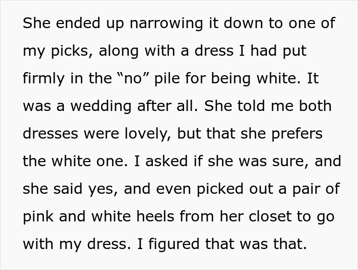 "Am I The [Jerk] For Wearing A White Dress To My Friend's Wedding?"