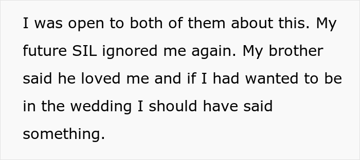 Sister RSVPs ‘No’ To Her Own Brother’s Wedding Because It’s Way Too Expensive, Asks The Internet If She Was A Jerk Sister RSVPs ‘No’ To Her Own Brother’s Wedding Because It’s Way Too Expensive, Asks The Internet If She Was A Jerk