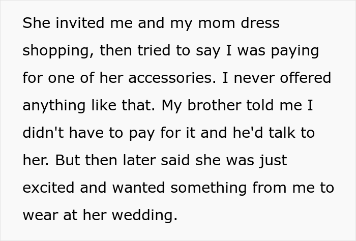 “Am I a jerk for saying my brother and future SIL’s wedding wasn’t worth the cost after saying no?”