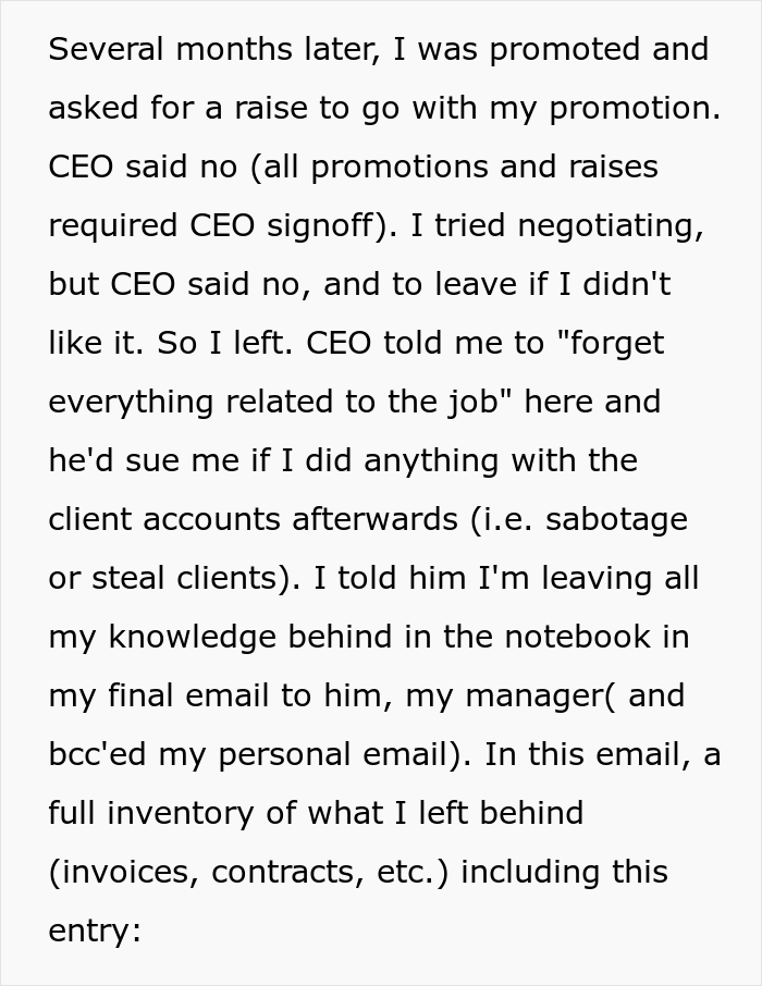 Former Employee Maliciously Complies And "Forgets Everything About The Company", In 10 Years The Boss Gets In Touch To Ask For Help