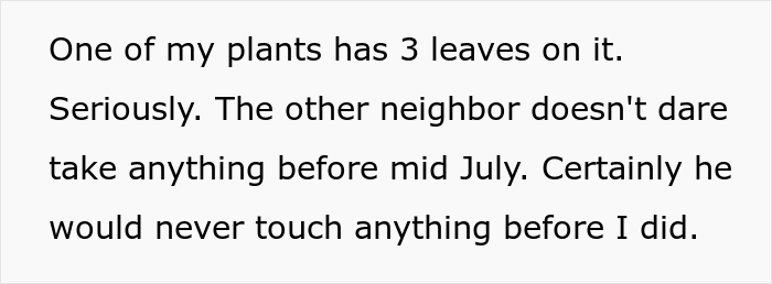 Person Livid After Neighbor’s Girlfriend “Helps Herself” To Their Entire Herb Garden After Being Offered “Some”