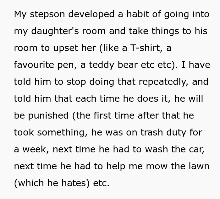 Stepfather Gives His Kid A Lesson For Offending His Stepsister By Not Letting Him Go To His Friend's B-Day Party Stepfather Gives His Kid A Lesson For Offending His Stepsister By Not Letting Him Go To His Friend's B-Day Party